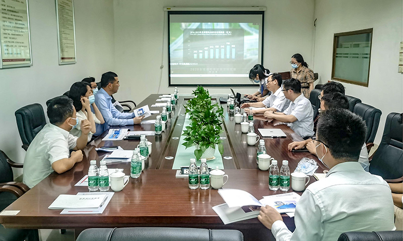龙岗区委常委、组织部部长王清科一行调研走访PG麻将胡了科技