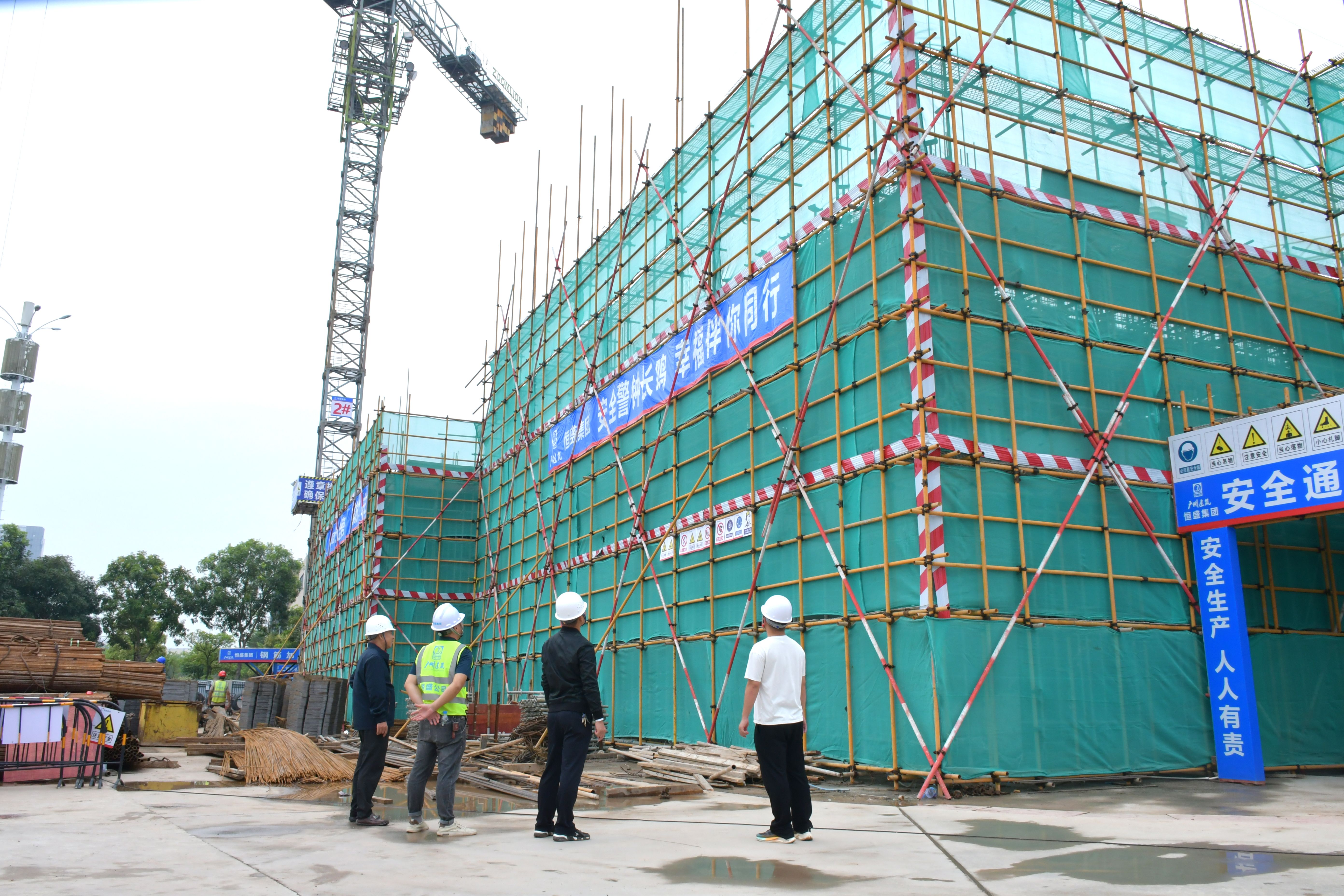 项目建设进行时丨PG麻将胡了惠州第二生产园区建设跑出“加速度”